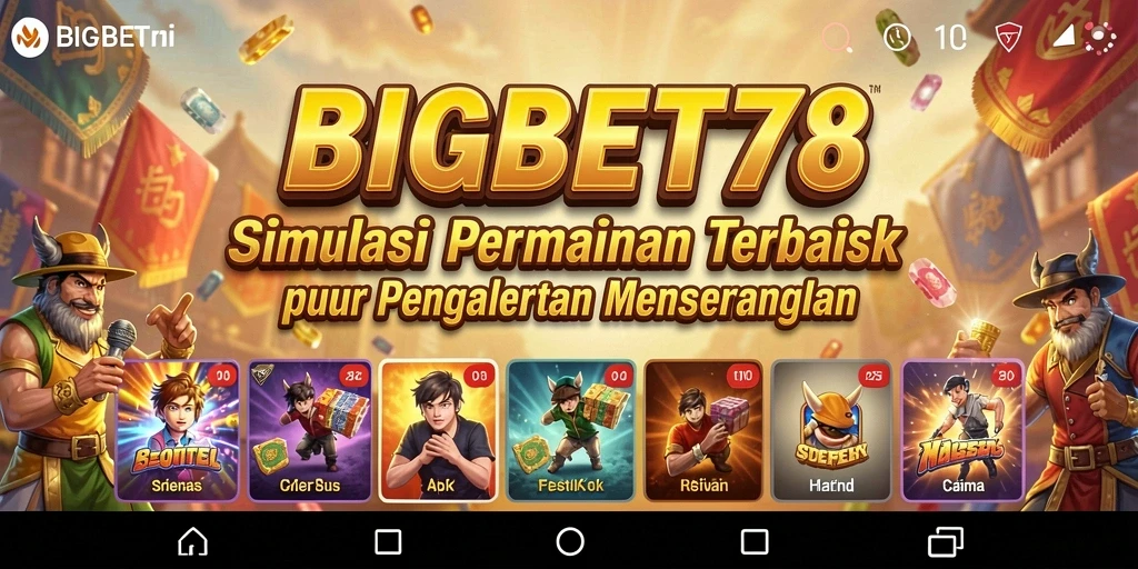 Tampilan gameplay menarik dari BIGBET78 yang menunjukkan simulasi yang mendalam.