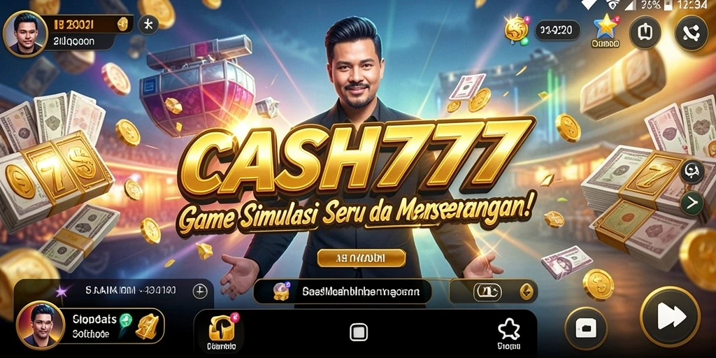 Tampilan gameplay simulasi yang menarik dan interaktif.