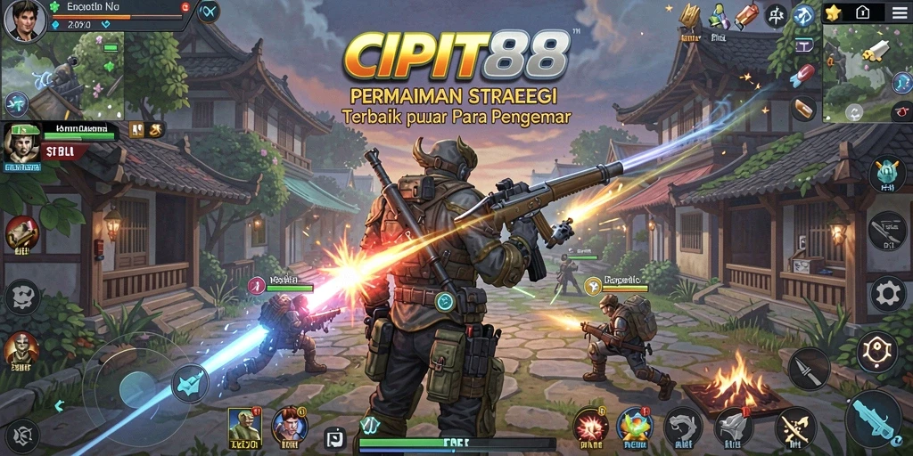 Tampilan strategis mendebarkan dalam permainan CIPIT88.
