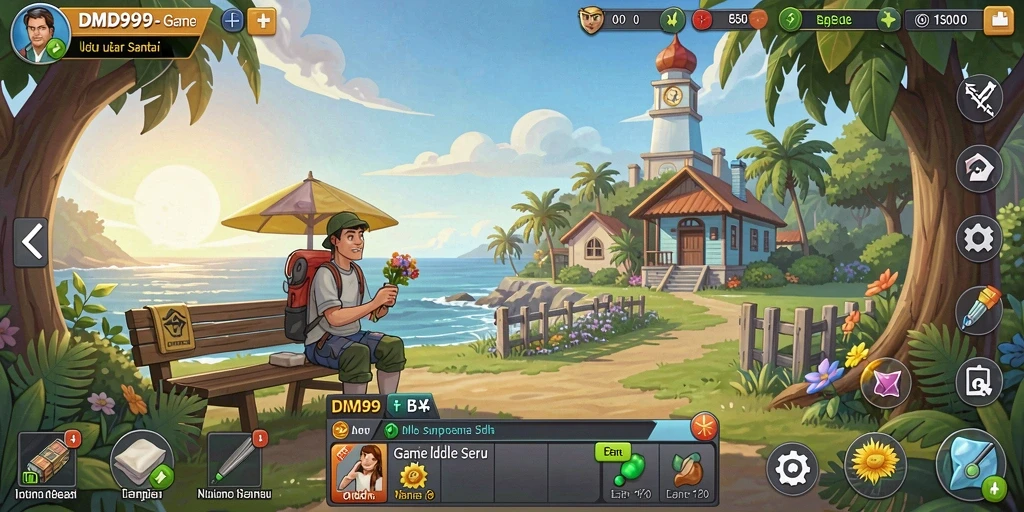Tampilan gameplay DMD999 yang menawan dan menarik.