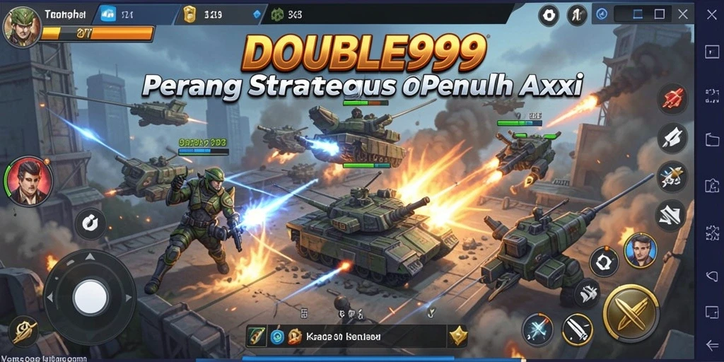 Tangkapan layar menunjukkan aksi menegangkan dalam permainan FPS.