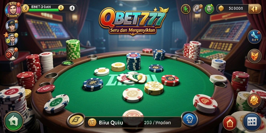 Tangkapan layar gameplay QiuQiu di EBET777 yang seru.
