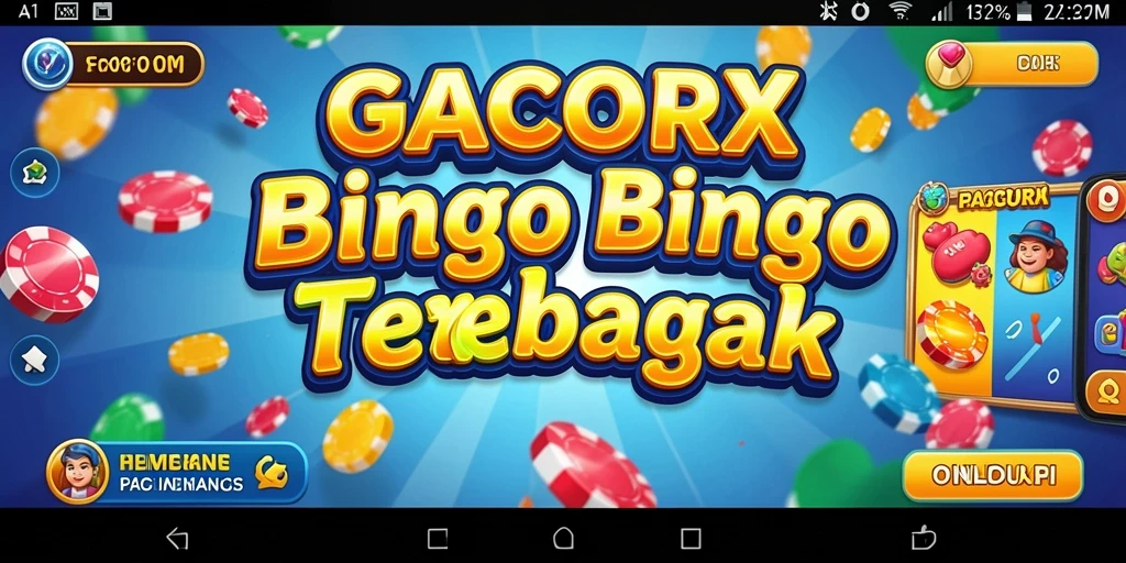 Tampilan menarik dari gameplay Bingo GACORX yang mengasyikkan.