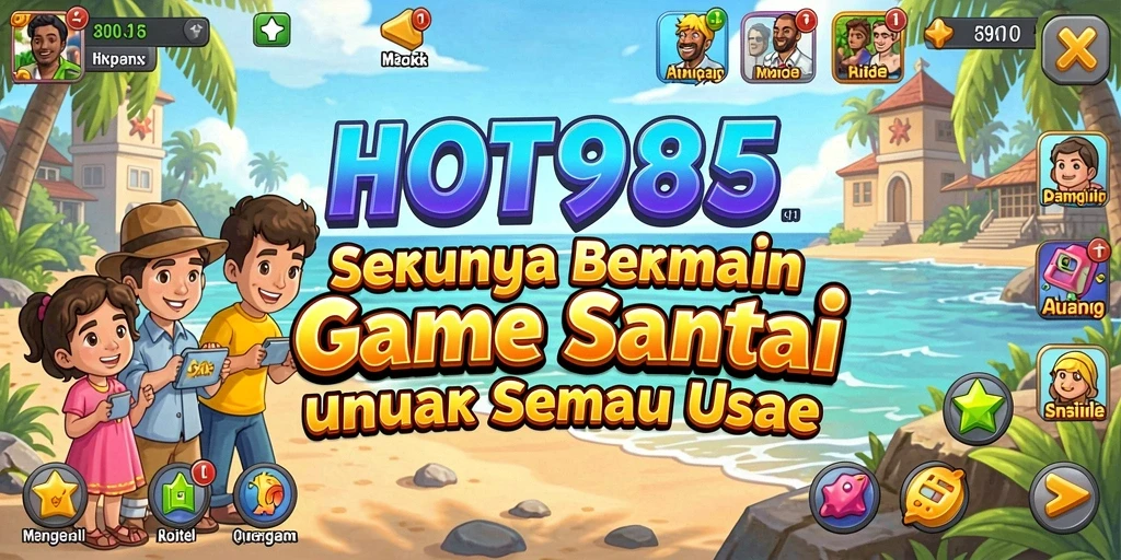 Tangkapan layar dari gameplay HOT985 yang seru dan santai.