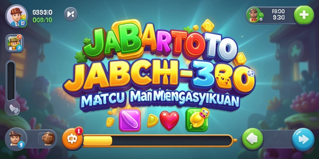 Gameplay seru dengan simbol berwarna-warni dari JABARTOTO.