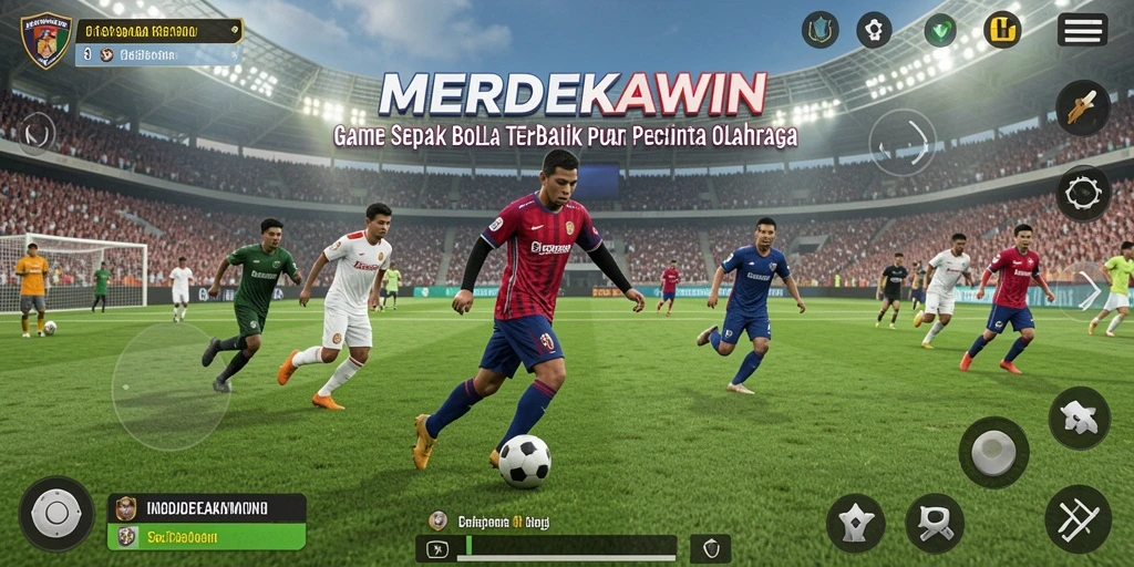 Tampilan gameplay MERDEKAWIN yang seru dan realistis.