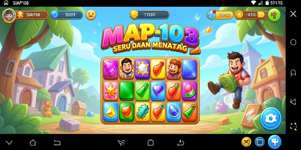 Tampilan gameplay <strong>SIAP108</strong> yang seru dan penuh warna.